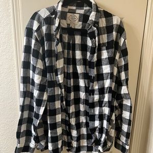 Black and White Flannel